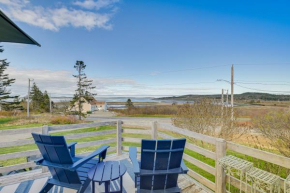 Peaceful Lubec Home with Views Walk to Beach!
